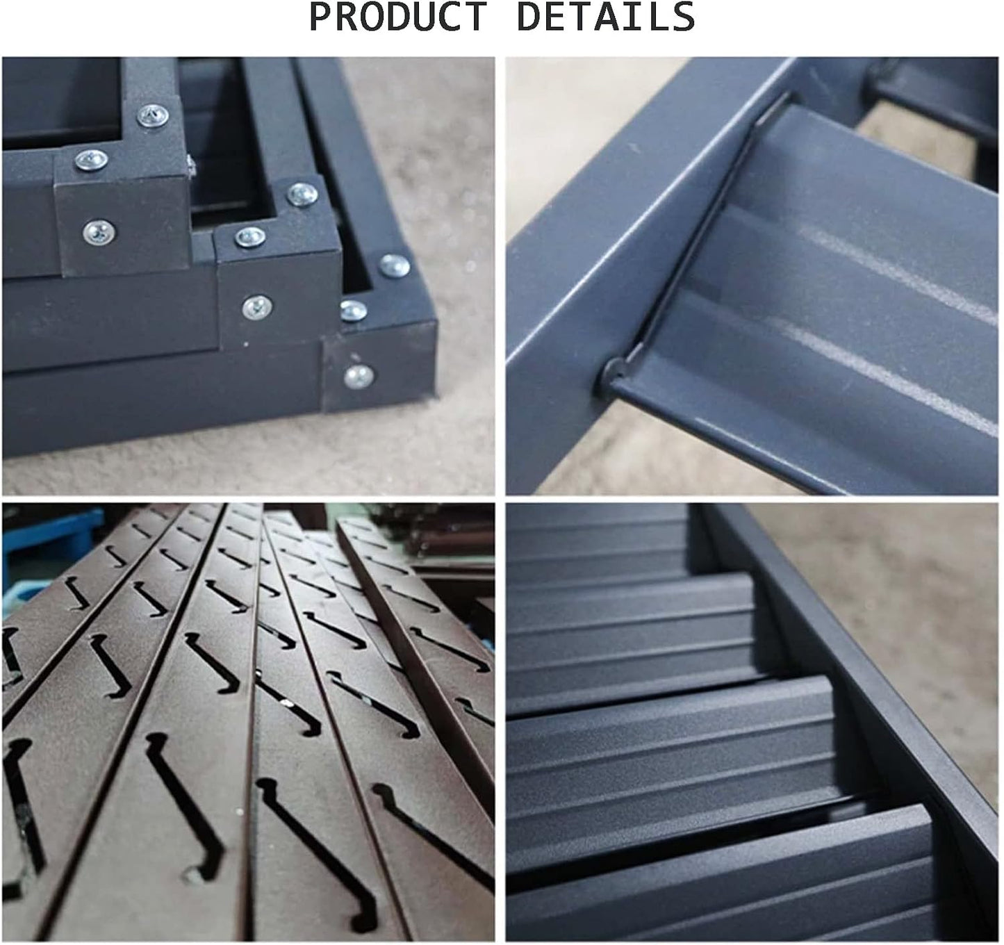  Protection Contre Les Intempéries Pour Climatiseur Extérieur En Aluminium - Protection Contre Les Intempéries Pour Unités Centrales De Climatisation - Boîtier Autonome élégant Pour Poubelles Et Unités