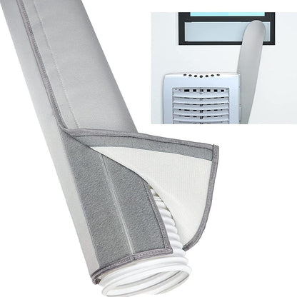  Gaine Isolante Pour Tuyau De Climatiseur – Protection Portable Manchon D'isolation, Compatible 5 Et 5,9 Pouces. Réduit La Condensation Et Améliore L'efficacité Énergétique – Pour Climatisation Mobile
