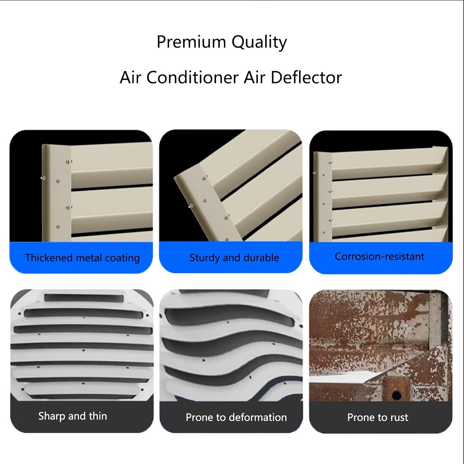  Grille De Protection Pour Climatiseur Extérieur - 60 X 60 Cm - Pour Compresseur - Résistant Aux Intempéries - Accessoire Essentiel Pour CVC