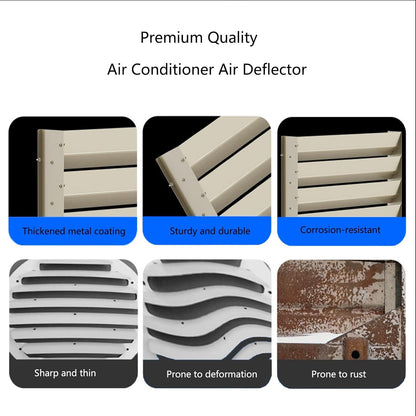  Grille De Protection Pour Climatiseur Extérieur - 60 X 60 Cm - Pour Compresseur - Résistant Aux Intempéries - Accessoire Essentiel Pour CVC