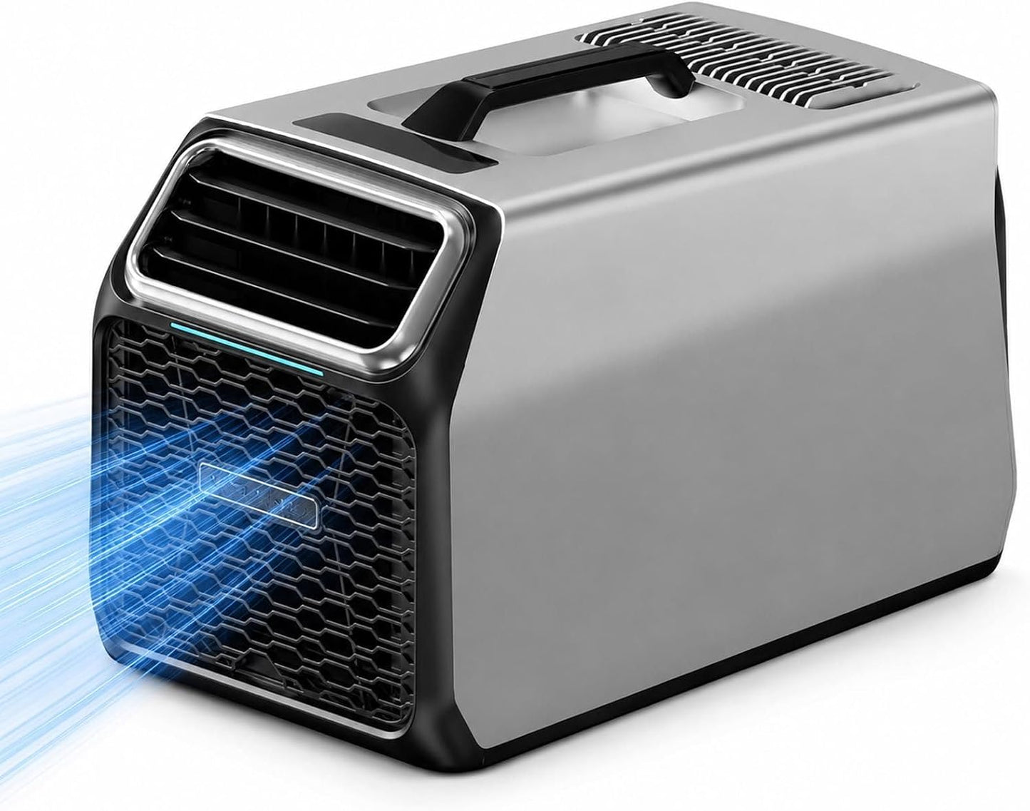  220v Climatiseur Portable 5000 BTU Pour Cabine De Camion Grey-220V | Solution Compacte Pour Cabine De Camion, Van, Tente Ou Petit Bureau Quand Une Clim Fixe N’est Pas Possible.