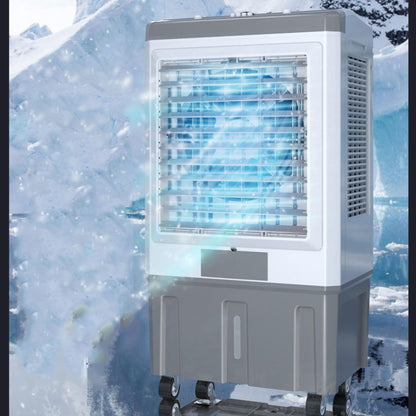 GENERIC Climatiseur Portable 3 En 1 Avec Oscillation à 120°, Minuterie 12 H Pour Arrêt Automatique Intelligent, Grand Réservoir D'eau, Unité De Refroidissement Sans Tuyau, Unité De Climatisation Pou