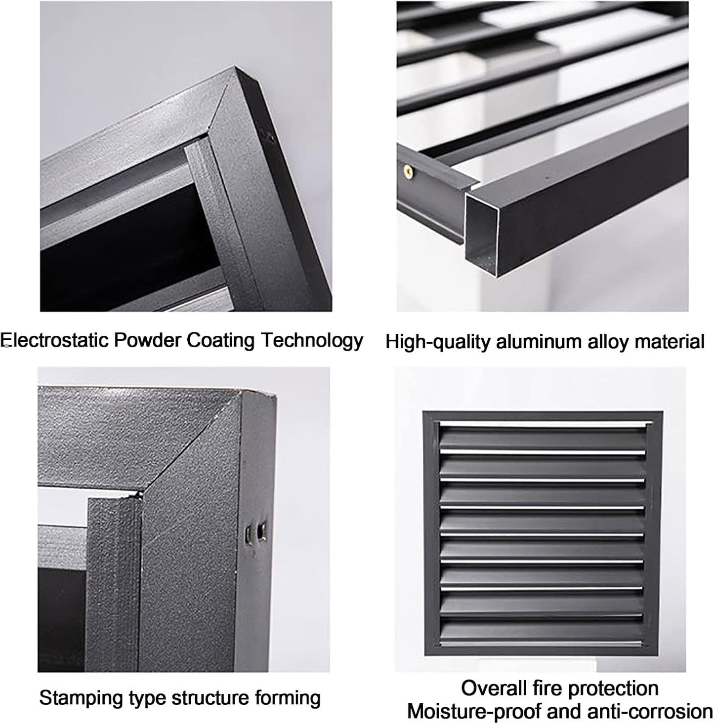 Housse De Protection Contre Les Intempéries Pour Climatiseur Extérieur - En Aluminium - Pour Pompe à Chaleur - Protection Contre La Vie Privée - Blanc