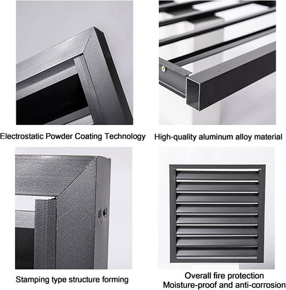  Housse De Protection Contre Les Intempéries Pour Climatiseur Extérieur - En Aluminium - Pour Pompe à Chaleur - Protection Contre La Vie Privée - Blanc