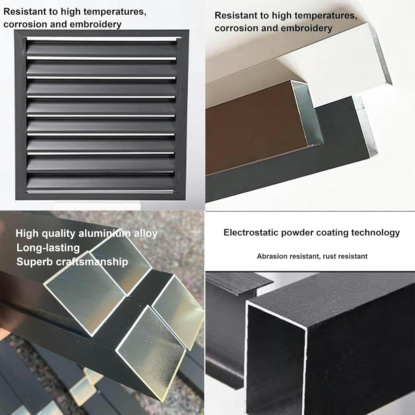  Housse De Protection Pour Climatiseur Et Pompe à Chaleur, Protection Extérieure En Aluminium Pour Climatiseur, Résistante Aux Intempéries, Protection Toutes Saisons Pour Systèmes Mini Split