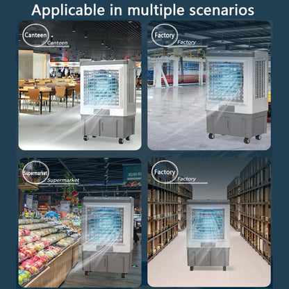 GENERIC Climatiseur Portable 3 En 1 Avec Oscillation à 120°, Minuterie 12 H Pour Arrêt Automatique Intelligent, Grand Réservoir D'eau, Unité De Refroidissement Sans Tuyau, Unité De Climatisation Pou