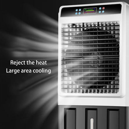  Climatiseurs Portables, Refroidisseur D'air Par Évaporation Avec Télécommande Et Réservoir D'eau, Refroidisseur Personnel Pour Chambre, Bureau, Famille