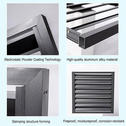 GENERIC Housse Pour Climatiseur Extérieur – Clôture D'intimité Et écran Décoratif Pour Climatiseurs Extérieurs – Protection élégante