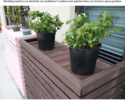 GENERIC Housse De Climatisation Extérieure – Résistante Aux Intempéries Pour Climatiseurs Centraux – Dissimule élégamment Votre équipement Extérieur De Climatisation