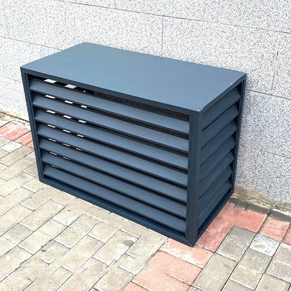  Housse De Protection En Aluminium Robuste Et étanche Pour Climatiseur De Fenêtre, Protection Contre La Poussière, Idéale Pour Les Poubelles Et Les Parterres De Fleurs